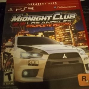 PS3 Midnight Club Los Angeles Complete Edition